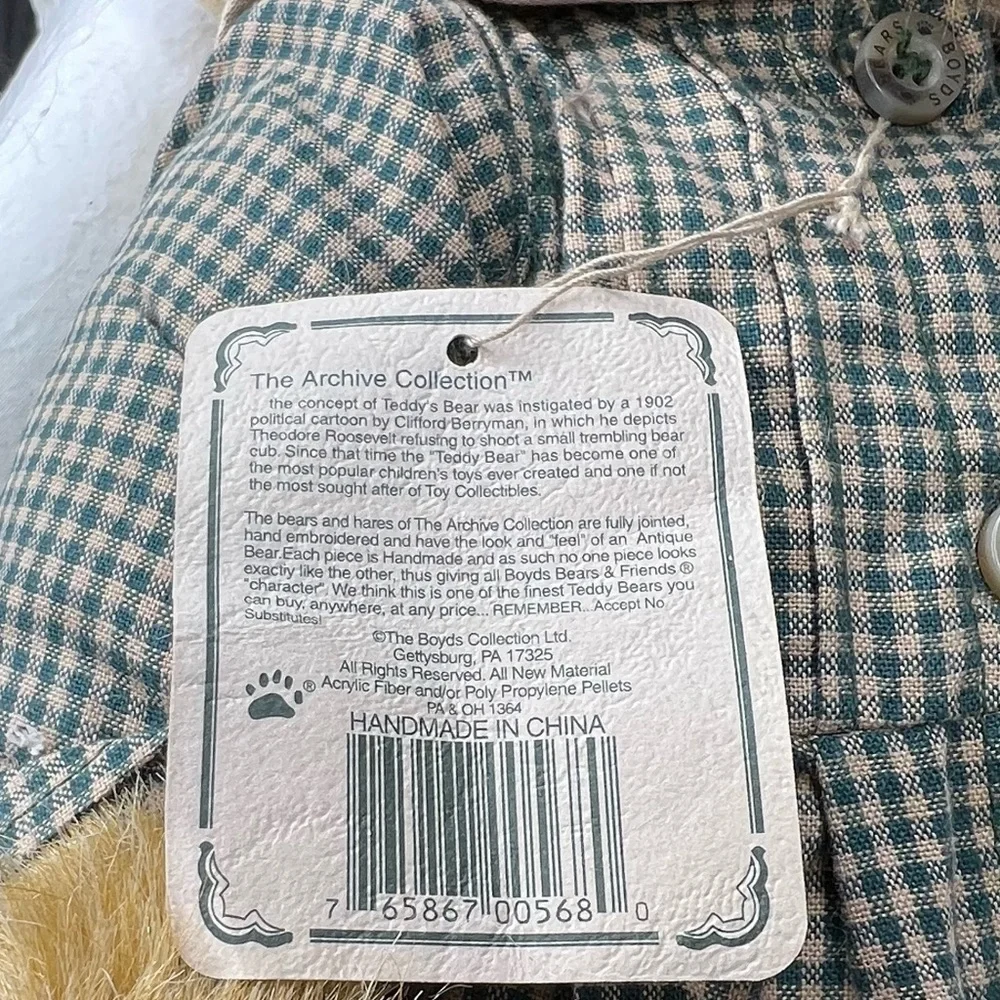 Vintage Boyds Investment Collectibles‎ Emmie Brambleberry Bear nwt